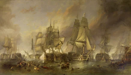 La battaglia di Trafalgar